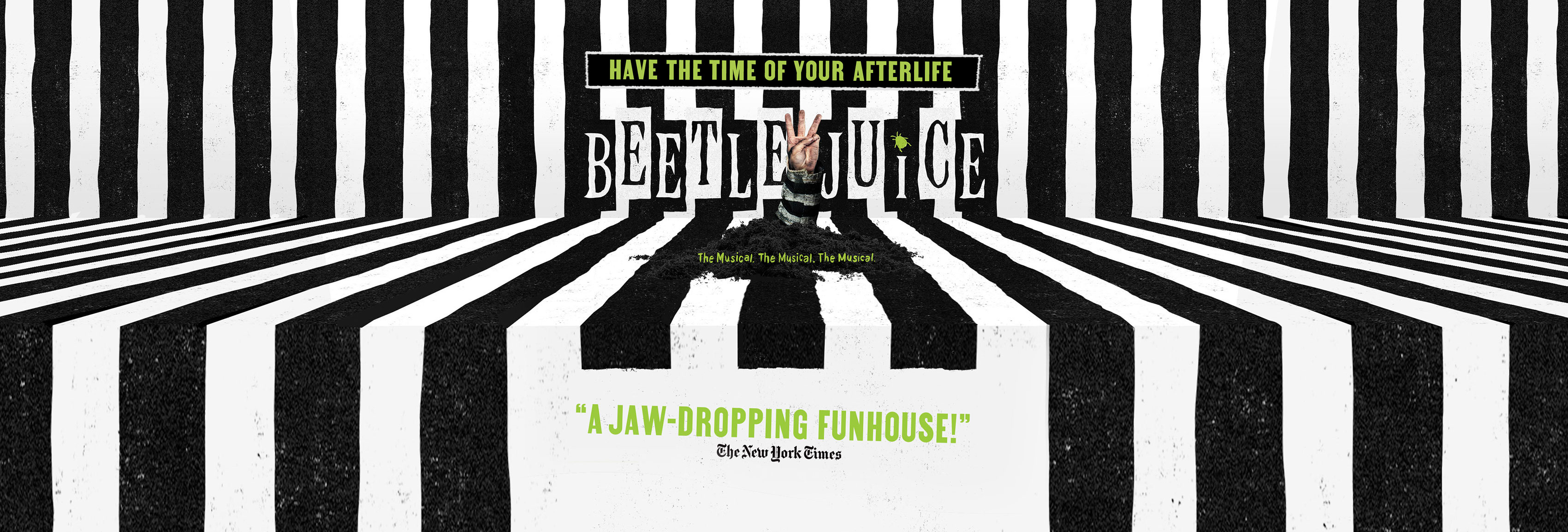 The Netherworld-Wide Sensation Returns | BEETLEJUICE | The musical. The musical. The musical.